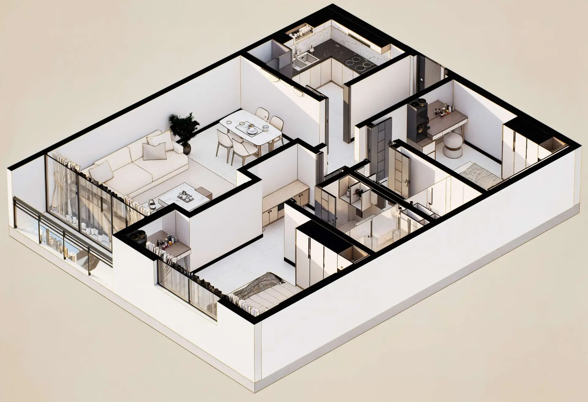 3D plan